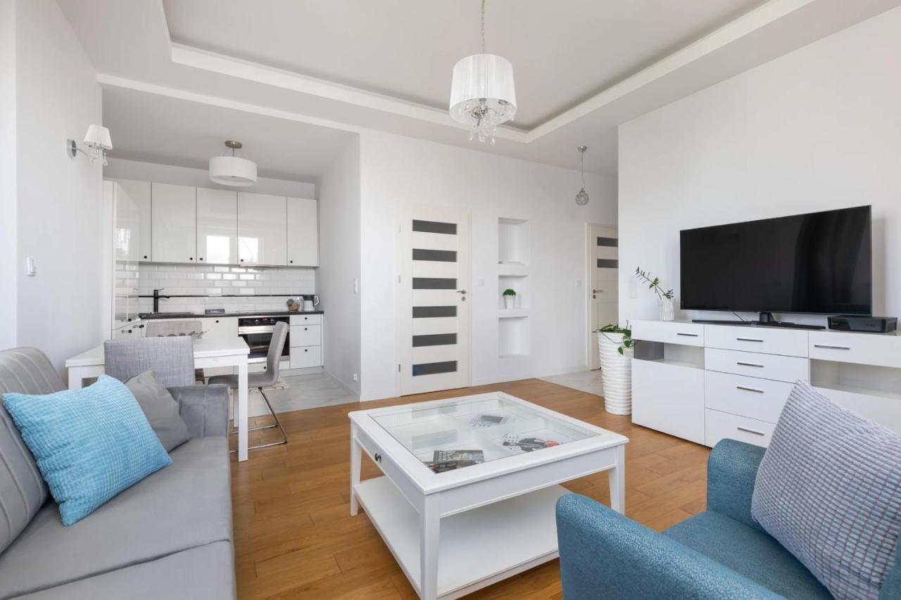 Przestronny Apartament Z Widokiem Na Miasto W Warszawie Warsaw Ngoại thất bức ảnh